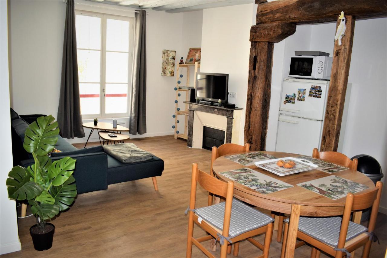 Gite Le Nid Des Zoo Zio, 5Mn Beauval, Appartement Terrasse Centre-Ville Saint-Aignan  Exteriör bild